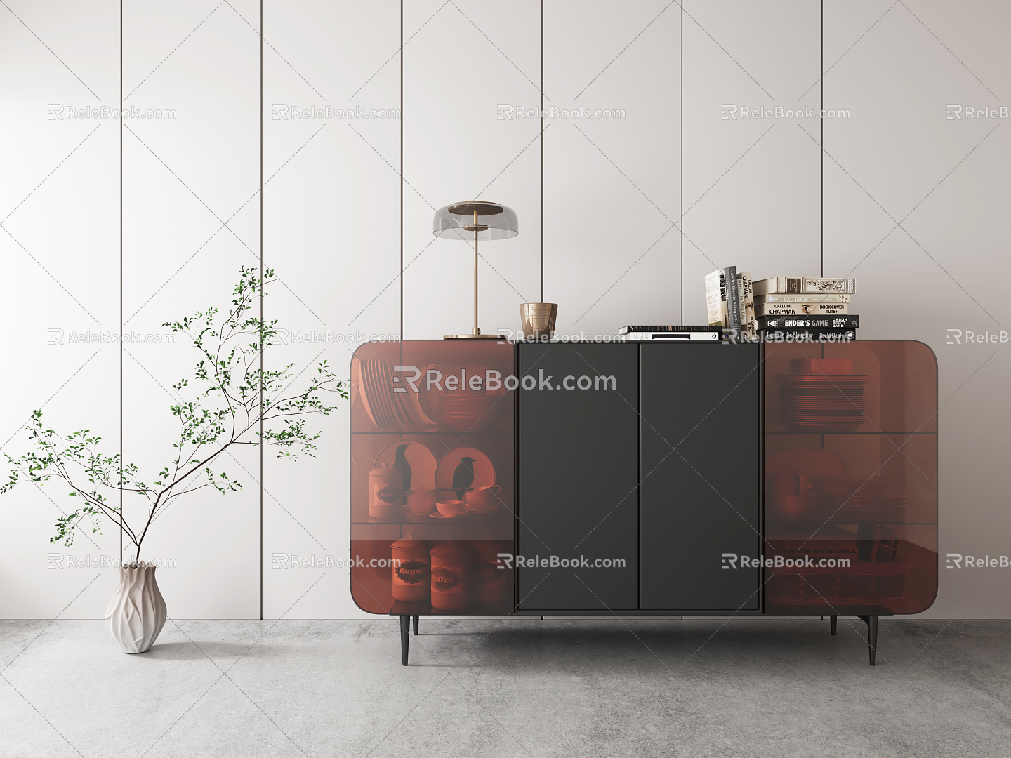 Modern Sideboard 3d model