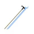 Durable Hardware Tool Pickaxe With Long Handle And Metal Head For Digging Work