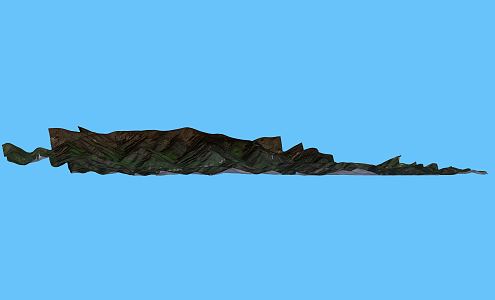 The Modern Mountain 3d model