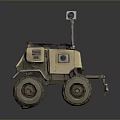 Advanced Planetary Exploration Rover With Solar Panel Camera And Large Off Road Wheels