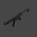 submachine gun 3d model