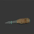 Modern screwdriver flat screwdriver 3d model