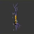 Medical Device for Neuronal Structure Research Featuring Dendrite Axon Myelin Sheath and Synapse