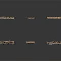 Outdoor Rustic Bamboo Fence Structures With Multiple Handcrafted Components