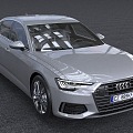 Hyundai Audi A6L Car Luxury Sedan 3d model