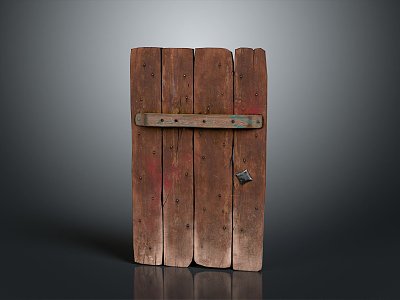 Wooden door, ancient door, ancient door, ancient door, Chinese door, antique door, classical door, Chinese door 3d model