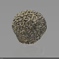 Decorative Furniture Sphere With Intricate Textured Design For Modern Home Decor