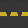 Three Shiny Golden Gold Bars Displayed On Dark Background With Inscriptions