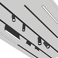 Modern Track Mounted Downlights Spotlights With Black Metal Design For Indoor Lighting