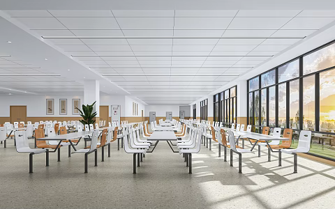 Canteen 3d model