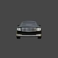 Black Luxury Sedan With Classic Design Silver Trim And Elegant Wheel Details