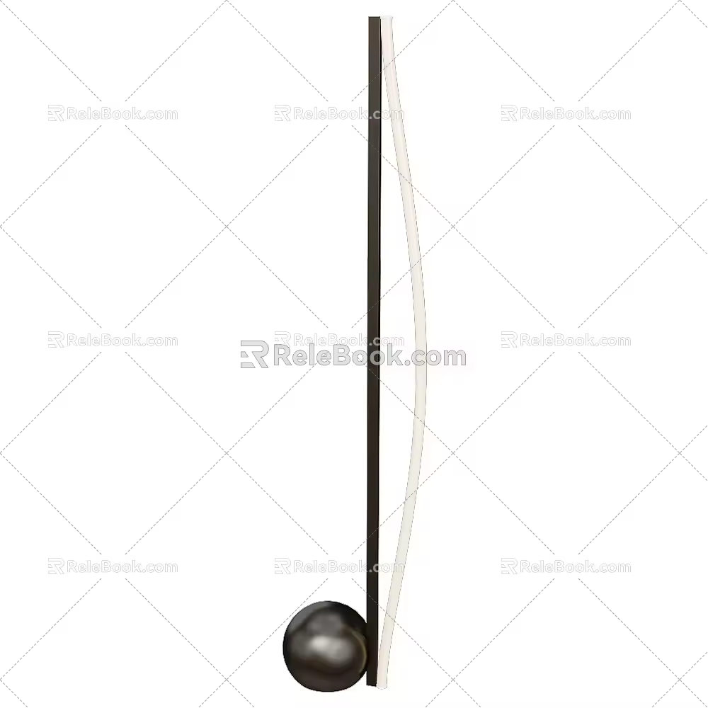 101 Copenhagen floor lamp 3d model
