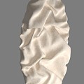 Gypsum wall decoration pendant 3d model