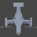 Osprey helicopter 3d model