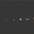 Stylish Modern Desktop Computer Setup With Monitor Keyboard Mouse And Accessories
