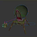signal tower science fiction signal tower science fiction communication tower communication tower science fiction equipment science fiction facilities science fiction architecture 3d model