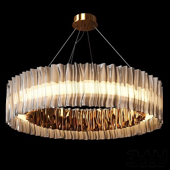 Light Luxury Chandelier Light Fixtures 3d model