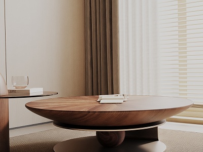 Modern coffee table model