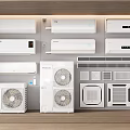 Diverse Range of Air Conditioners and Fans Featuring Wall Mounted Floor Standing and Compact Designs