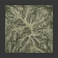 Detailed 3D Mountain Terrain Model With Green Landscape And Valley Features