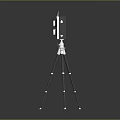 Vintage Digital Camera Mounted On Adjustable Tripod For Photography Needs