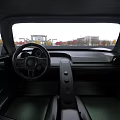 Yellow And Black Racing Sports Car With Aerodynamic Rear Wing And Stripe Design Details