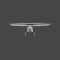 vertical take-off and landing aircraft 3d model