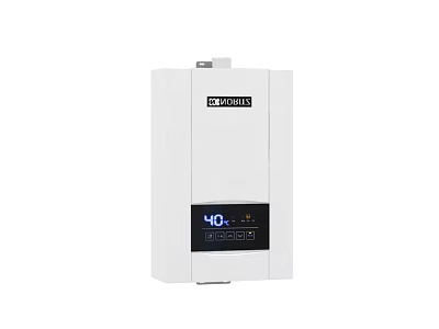 Shower Sauna Water Heater Unit With Noritz Digital Display And Temperature Control 3d model