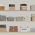 Clothes Storage Box Storage Box 3d model