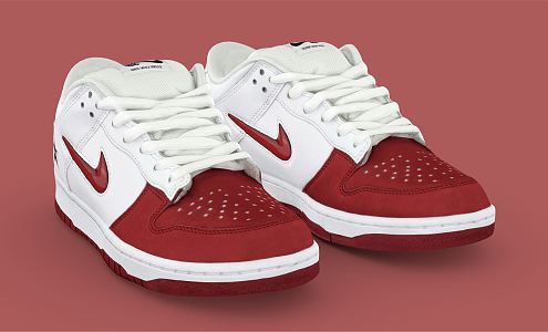 Modern sneaker Nike sneaker 3d model