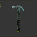 Hammer Horn Hammer Hammer Nail Rinker Hammer Hammer Hammer Hammer Rusty Hammer 3d model