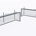 Outdoor Kids Playground Equipment With Black Frame Safety Net Climbing Structure