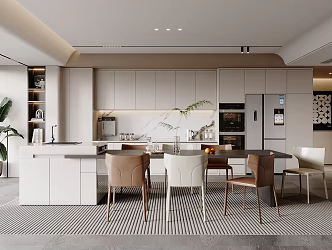 Modern Restaurant 3d model