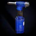 Blue Industrial Pneumatic Equipment With Ergonomic Grip Stable Base And Clear Label Design