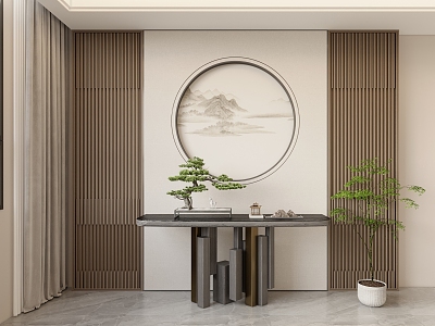 New Chinese Entrance 3d model