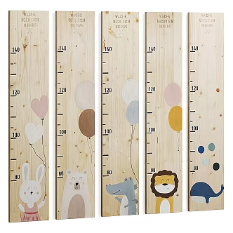 Modern measuring instrument children's measuring equipment children's height measuring device 3d model