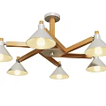 Stylish Wooden Chandeliers With Various Modern Designs And Geometric Shapes For Home Decor