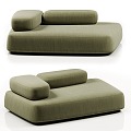 Living Divani's Bubble Rock Sofa 3d model