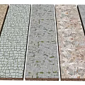 Decorative Garden Paving Slabs With Various Textures And Patterns For Outdoor Use 3d model