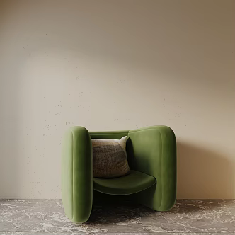 modern leisure chair 3d model
