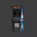 Rocker Game Machine 3d model