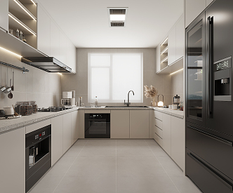 Modern Kitchen 3d model