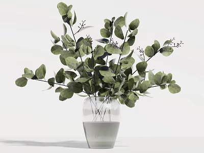 Modern Vase Floral Combination Vase Plant Vase Flower 3d model