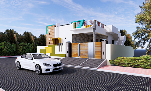 Modern Villa 3d model