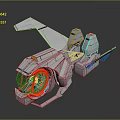 Spaceship Spacecraft Spaceship Science Fiction Spaceship Spacecraft 3d model