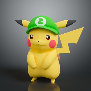 Ziyou Pika Chubao Kemeng Elf Kemeng Anime Kemeng Anime Kemeng Cartoon Characters 3d model