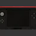 Modern game console Nintendo game console 3d model
