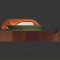 Fresh Salmon Sushi on Wooden Serving Board with Green Soy Sauce Dish and Chopsticks