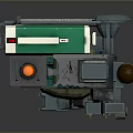 Mech Warrior Mech Soldier Machine Battlearm Mechanical Battlearm Machine Fighter Robot 3d model