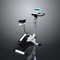 Home Use Stationary Exercise Bike With Digital Display And Comfortable Seat Design